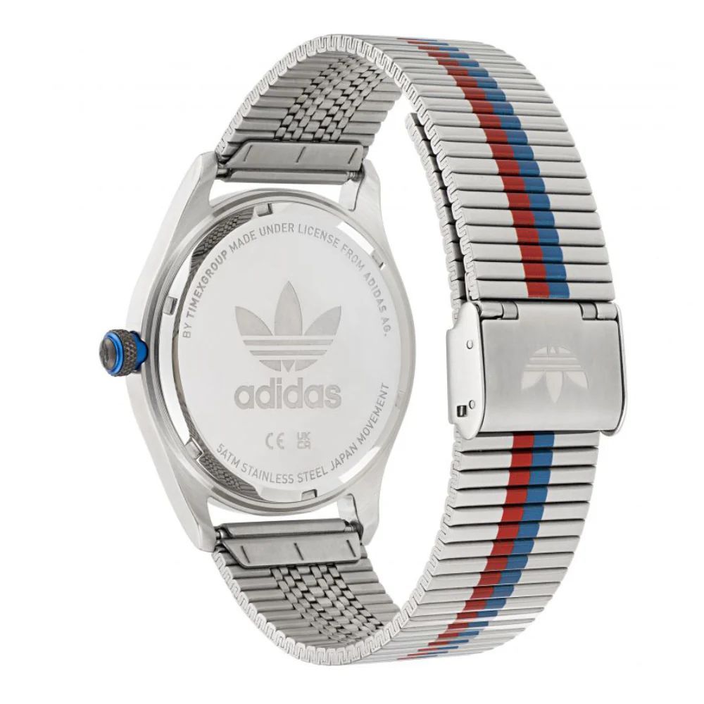 Adidas Gray Stainless Steel Dress Watch - Image 3