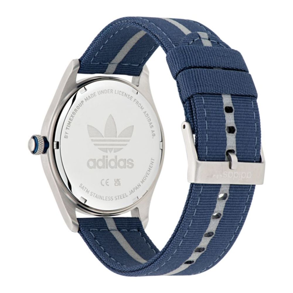 Adidas Blue Fabric Sport Watch - Image 2