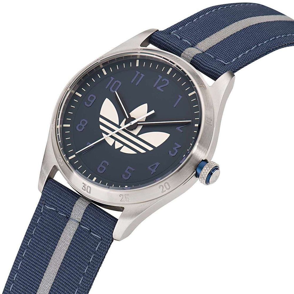 Adidas Blue Fabric Sport Watch - Image 3