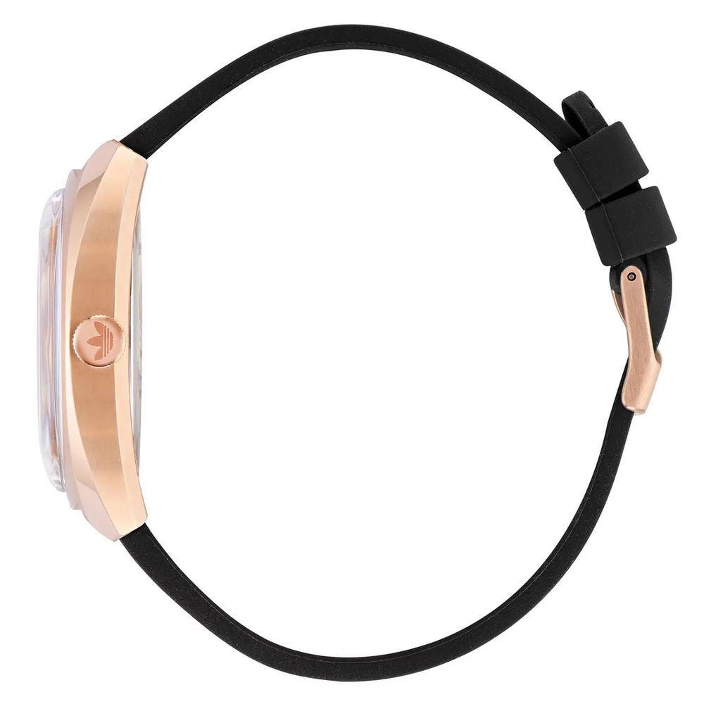 Adidas Black Synthetic Sport Watch - Image 3