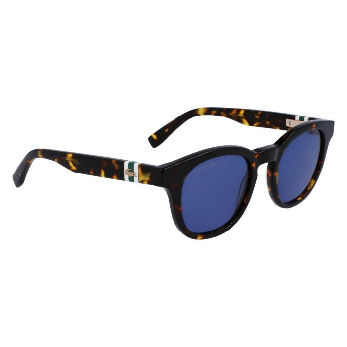 Lacoste Brown Haircalf Sunglasses - Image 3