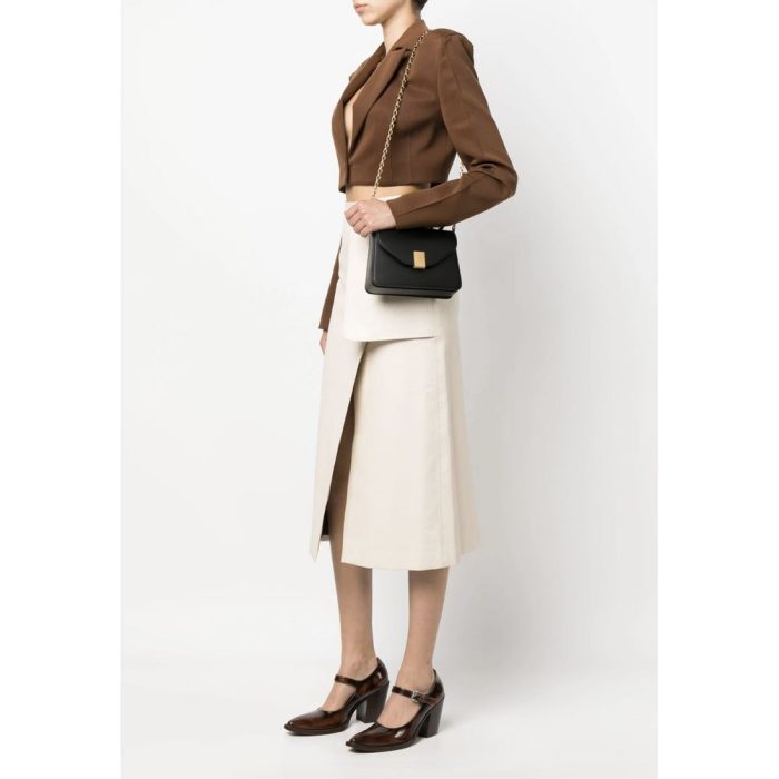 Lanvin Black Leather Handbag - Image 2