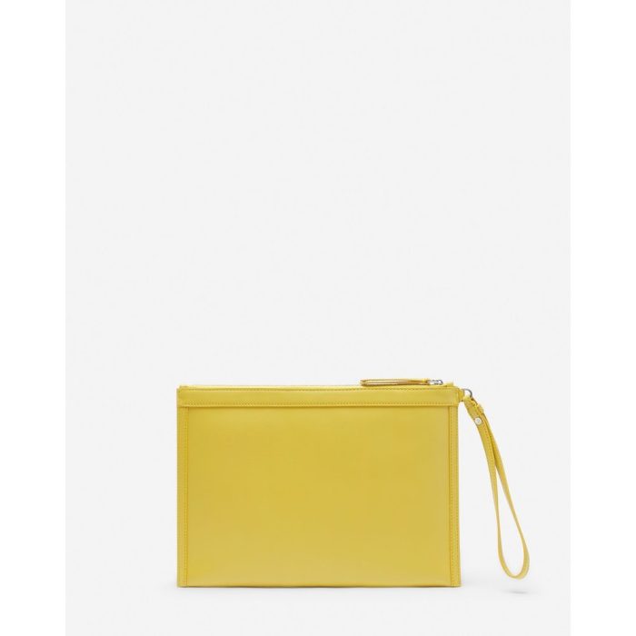 Lanvin "Yellow Leather Men Wallet" - Image 4