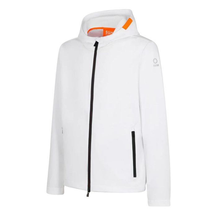 Suns White Polyester Jacket - Image 3
