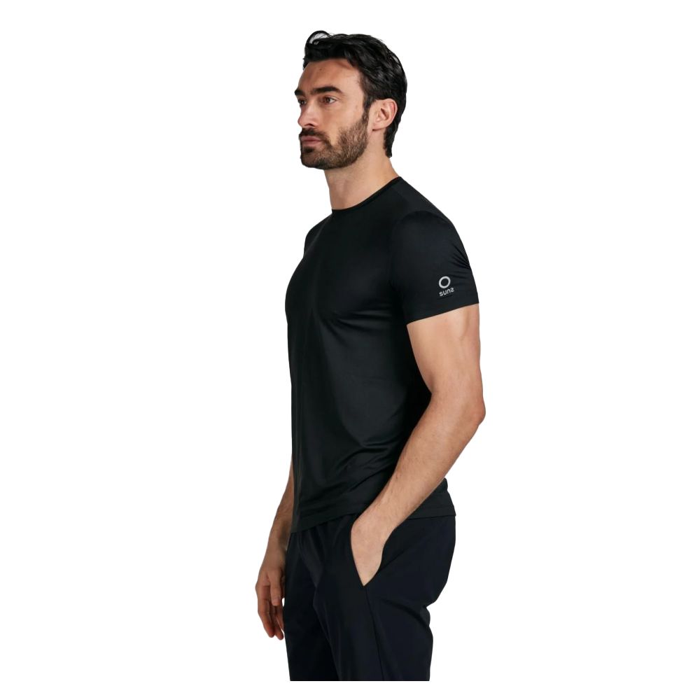 Suns Black Nylon T-Shirt - Image 3