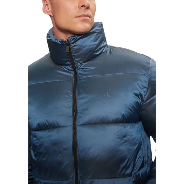 Calvin Klein Jeans Blue Recycled Polyamide Jacket - Image 3