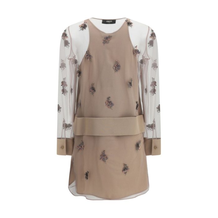Fendi Tulle Short Dress - Image 2