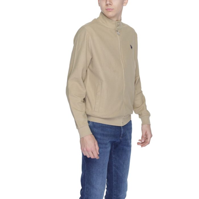 U.S. POLO ASSN. Beige Cotton Jacket - Image 4