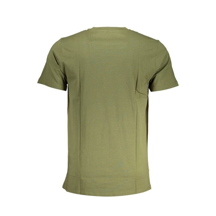 Cavalli Class Green Cotton T-Shirt - Image 2