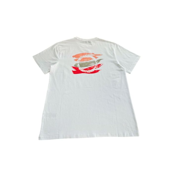 Trussardi Beachwear White Cotton T-Shirt - Image 2