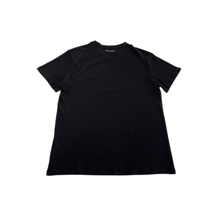 Trussardi Beachwear Black Cotton Men T-Shirt - Image 2