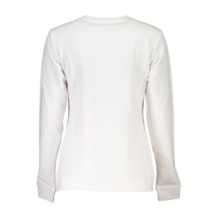 Cavalli Class White Cotton Sweater - Image 2