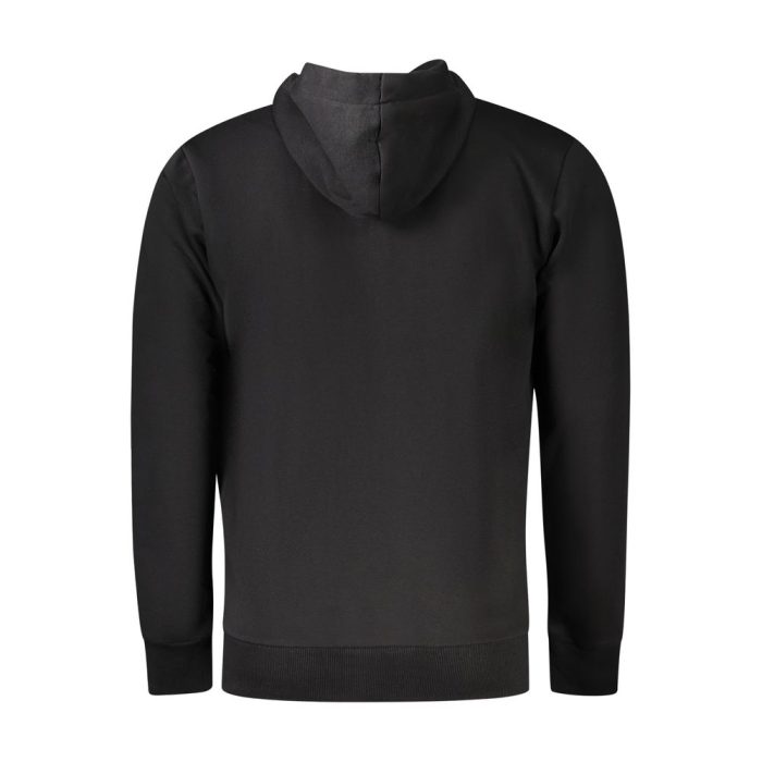 Coveri Moving Black Cotton Men Sweater - Image 2