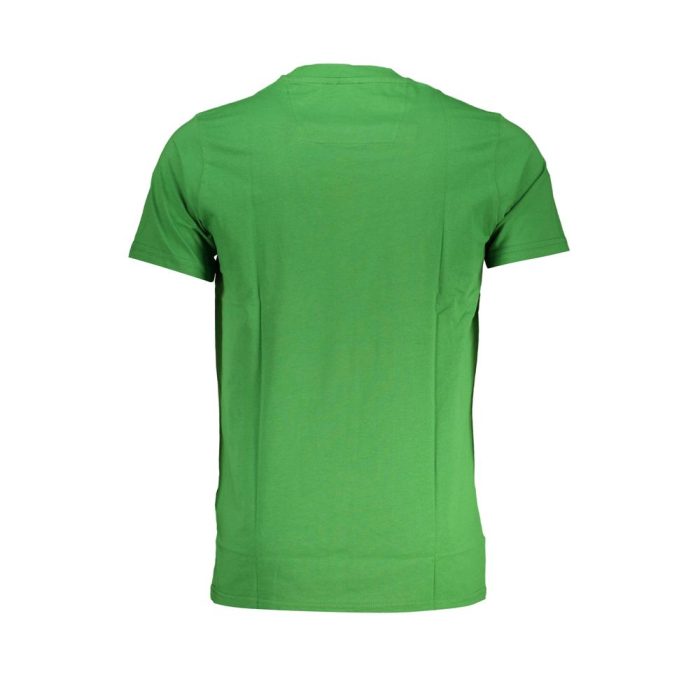 Cavalli Class Green Cotton T-Shirt - Image 2