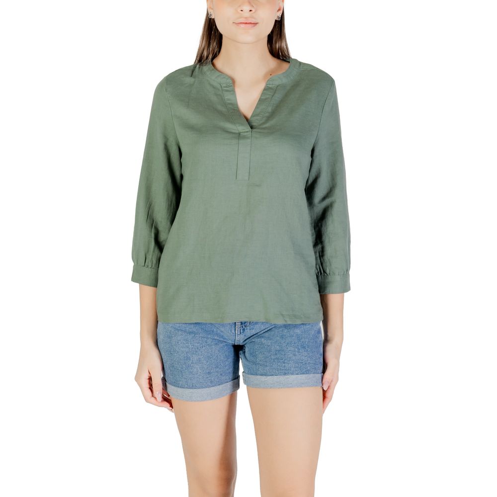 Street One Green Linen Shirt