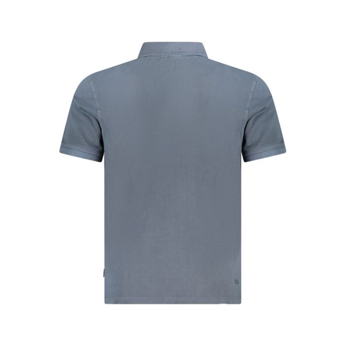 Pepe Jeans Blue Cotton Polo Shirt - Image 2