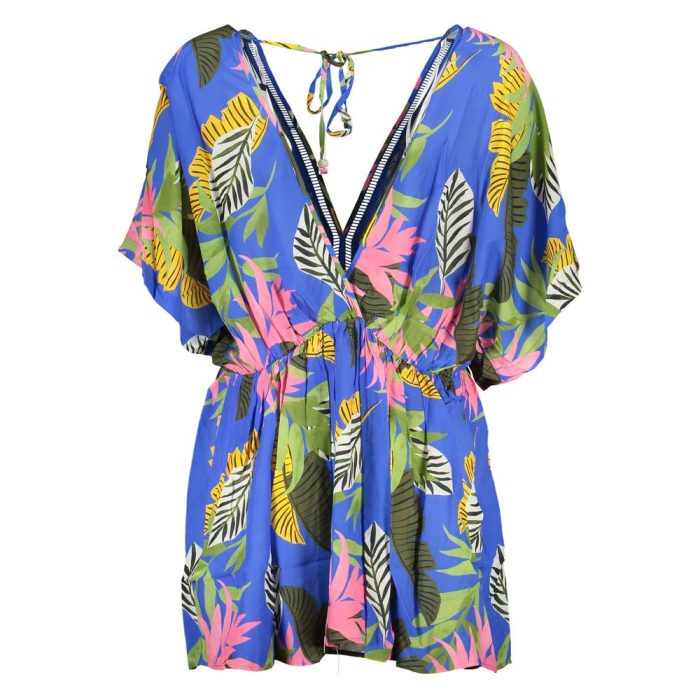 Desigual Blue Viscose Dress - Image 2