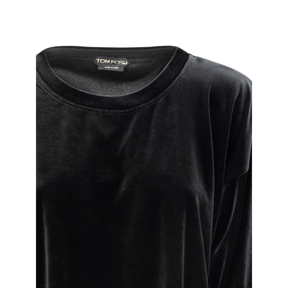 Tom Ford Black Synthetic Shirt - Image 3