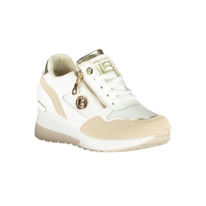 Laura Biagiotti Beige Polyester Women Sneaker - Image 2