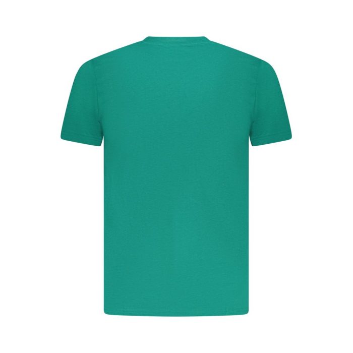 Cavalli Class Green Cotton Men T-Shirt - Image 2
