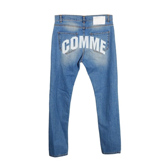 Comme Des Fuckdown Blue Cotton Men's Jean - Image 2