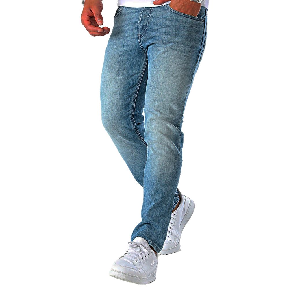 Diesel Blue Cotton Jeans & Pant - Image 4