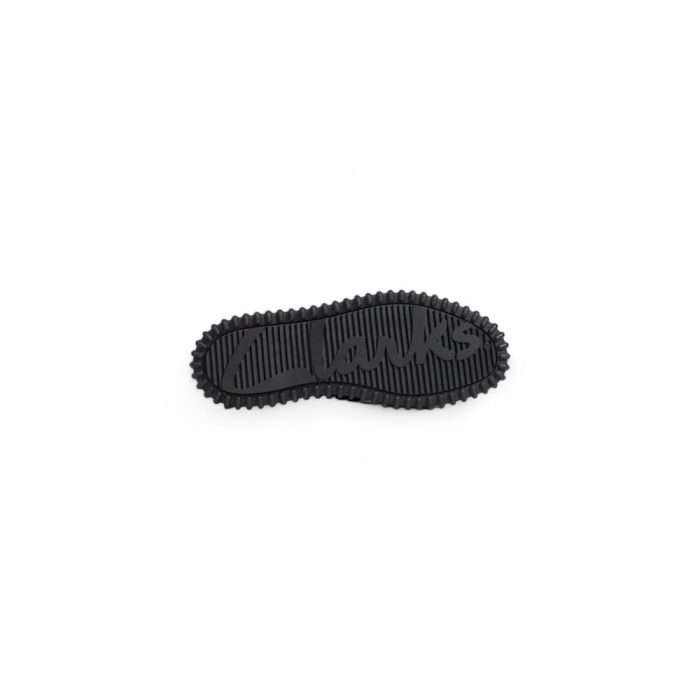 Clarks Black Leather Flat Shoe - Image 5