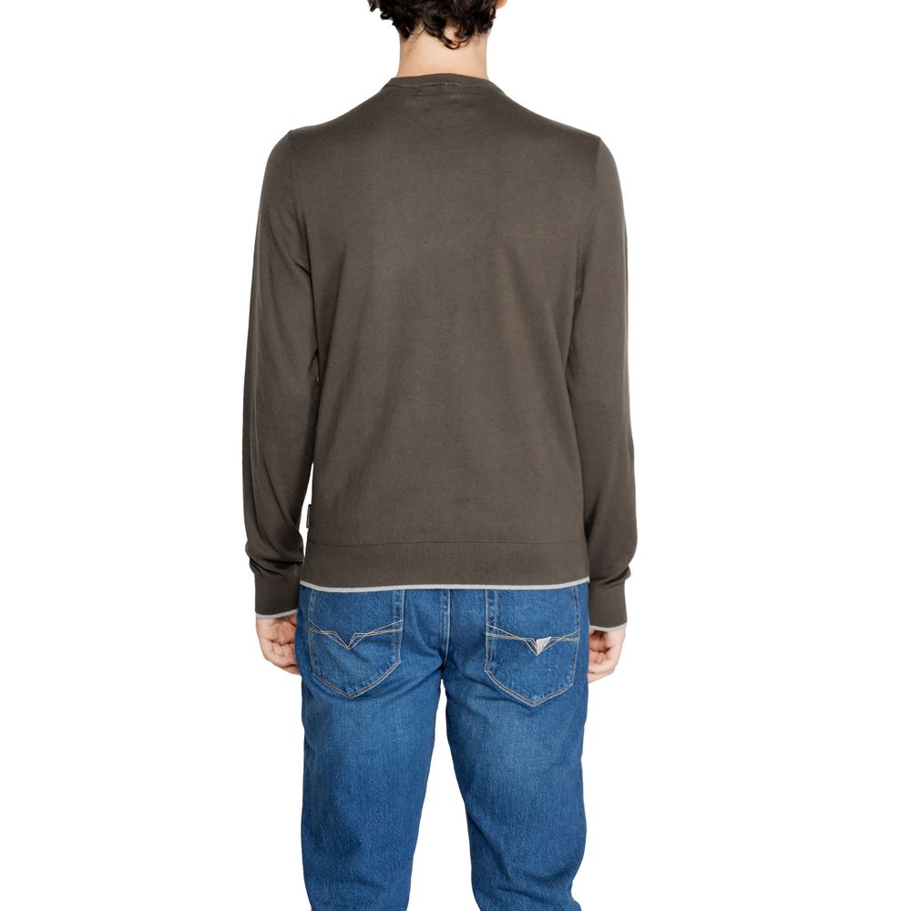 Armani Exchange Green Cotton Sweatshirt - Image 2