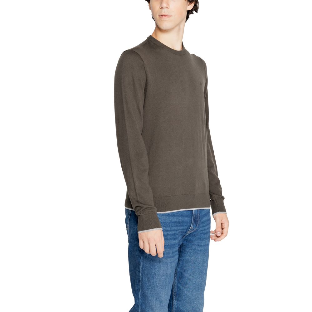Armani Exchange Green Cotton Sweatshirt - Image 4
