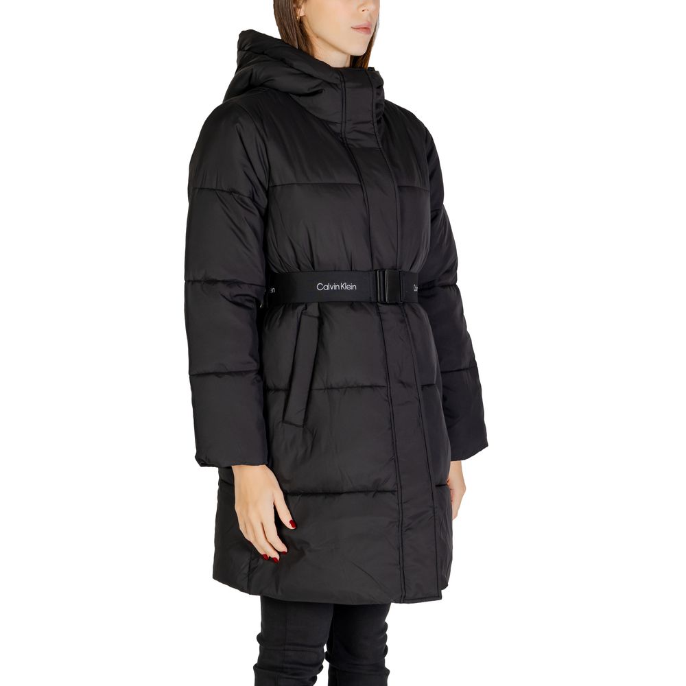 Calvin Klein Jeans Black Nylon Jackets & Coat - Image 4
