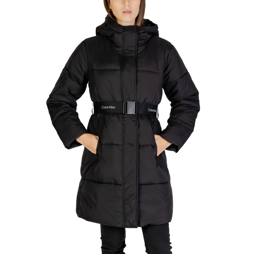 Calvin Klein Jeans Black Nylon Jackets & Coat - Image 5