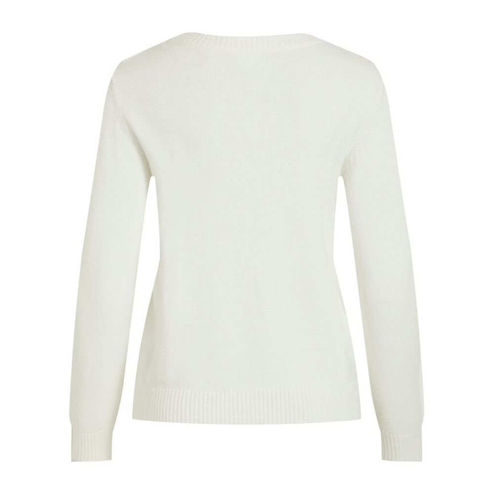 Vila Clothes White Viscose Sweatshirt - Image 2