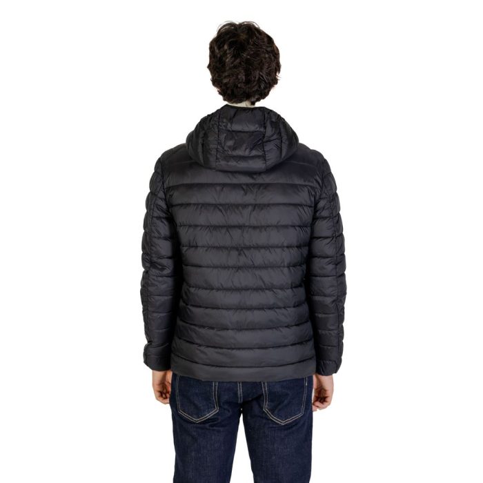 Gianni Lupo Black Polyamide Jacket - Image 2