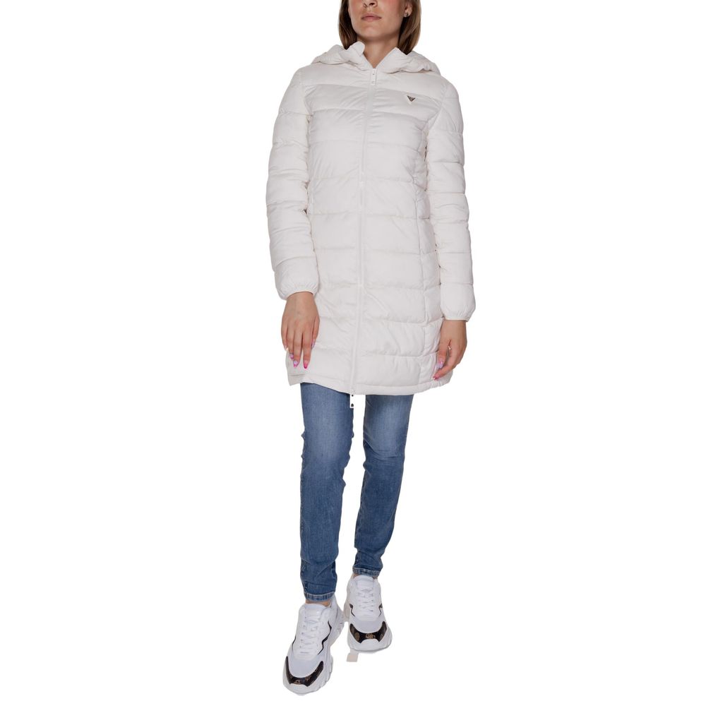 Guess Active White Polyester Jackets & Coat - Image 4