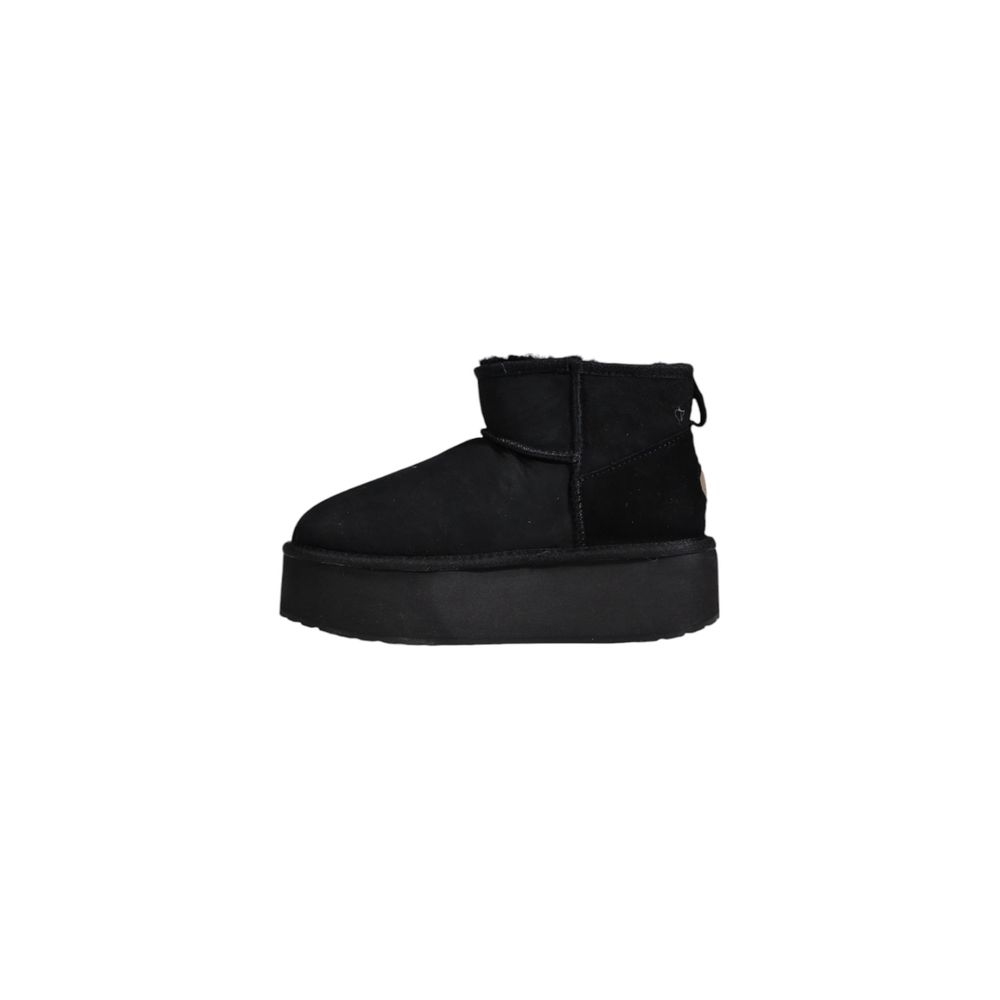 EMU Australia Black Leather Ankle Boots - Image 3