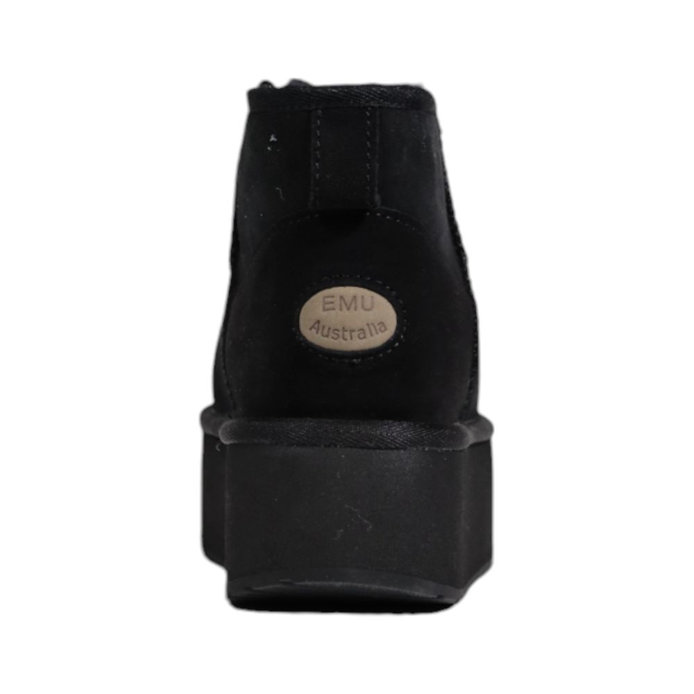 EMU Australia Black Leather Ankle Boots - Image 4