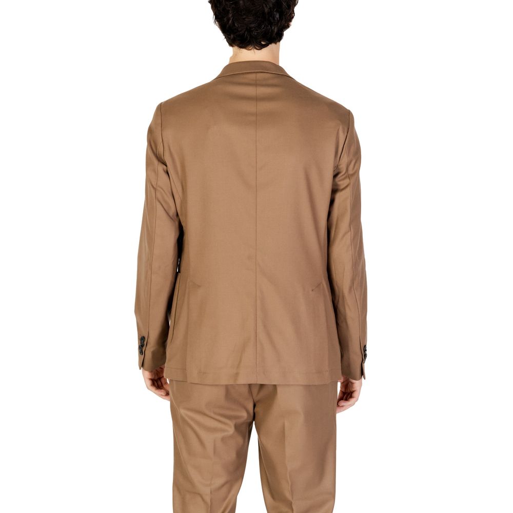 Hamaki-Ho Beige Polyester Blazer - Image 2