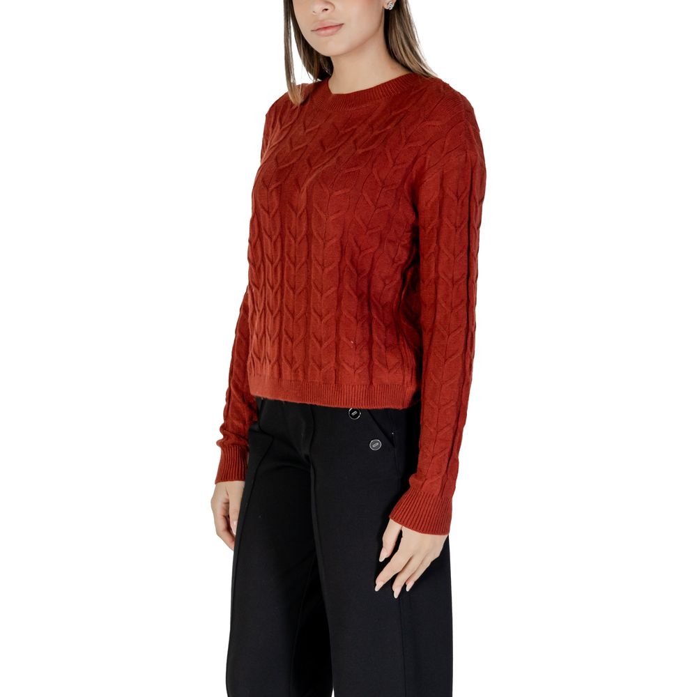 Vero Moda Red Viscose Sweater - Image 4