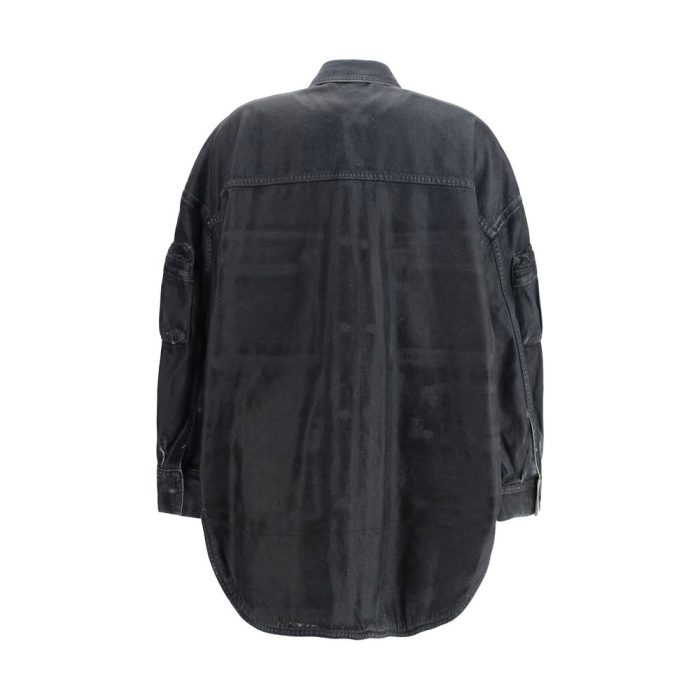 The Attico Fern Denim Jacket - Image 2
