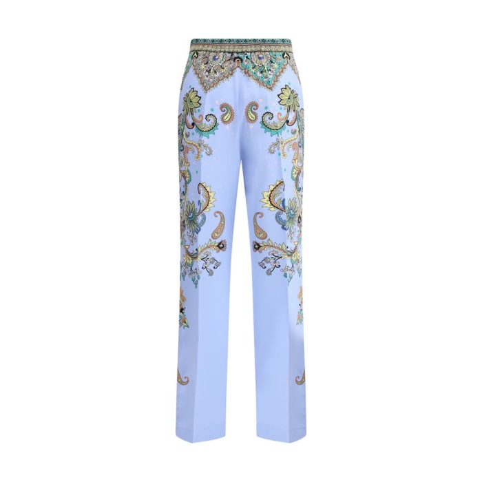 Etro Floral Print Pants - Image 2