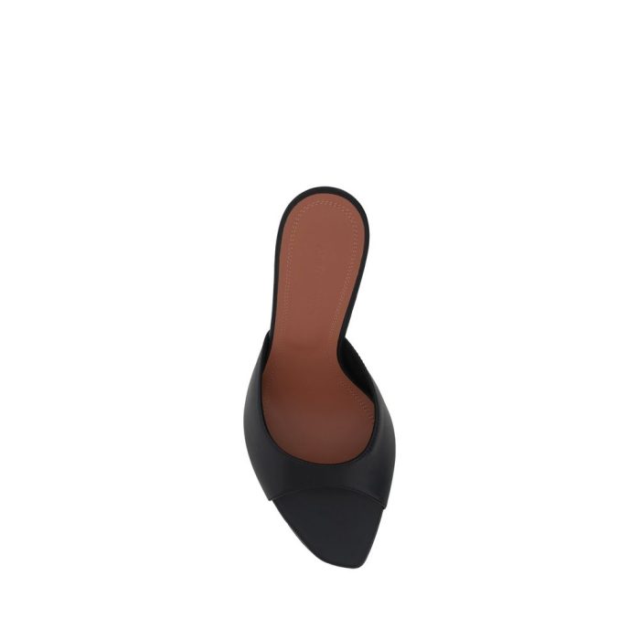 Amina Muaddi Alexa Slipper Sandals - Image 4