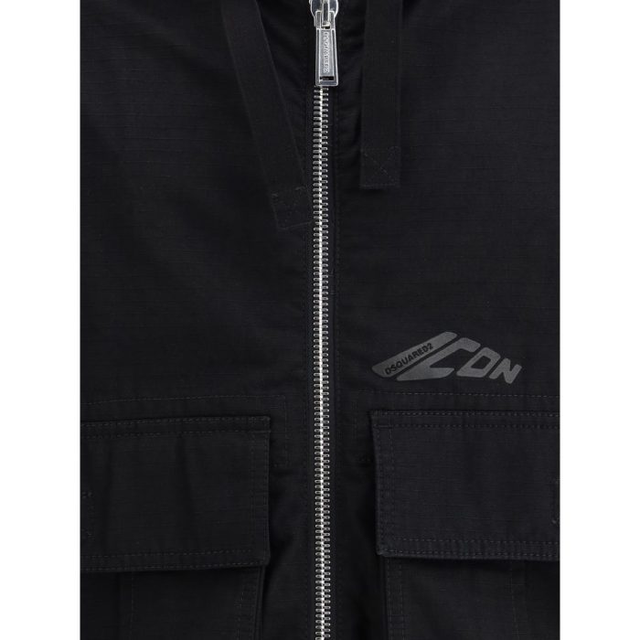 Dsquared² Icon Ripstop Windbreaker Jacket - Image 3