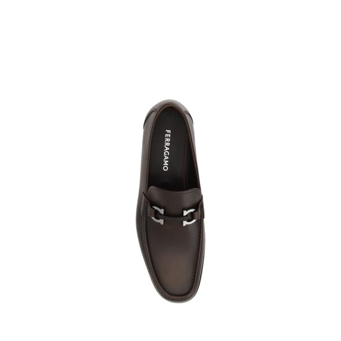 Ferragamo Ornamento Gancini Loafers - Image 4