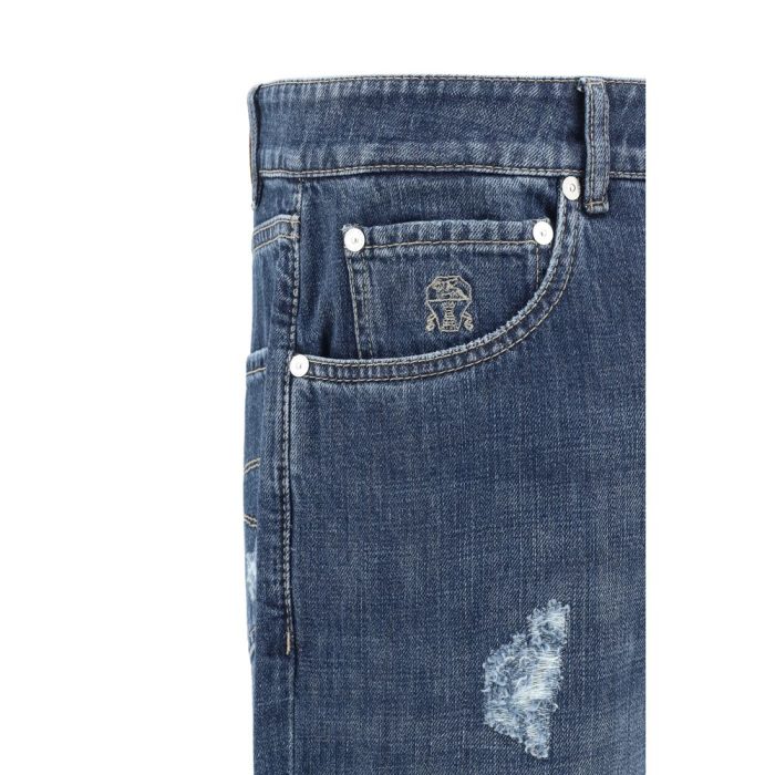 Brunello Cucinelli Worn-out Pants - Image 3
