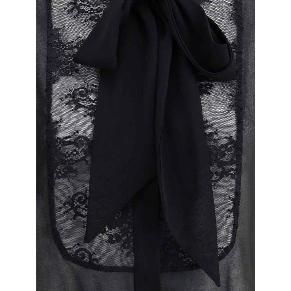 PINKO Short lace Dress - Image 3