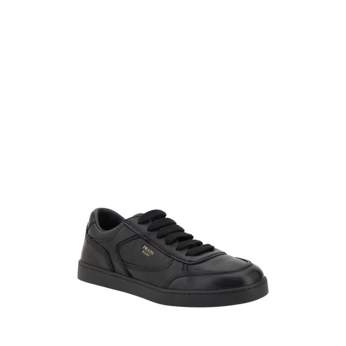 Prada Leather Sneakers - Image 2