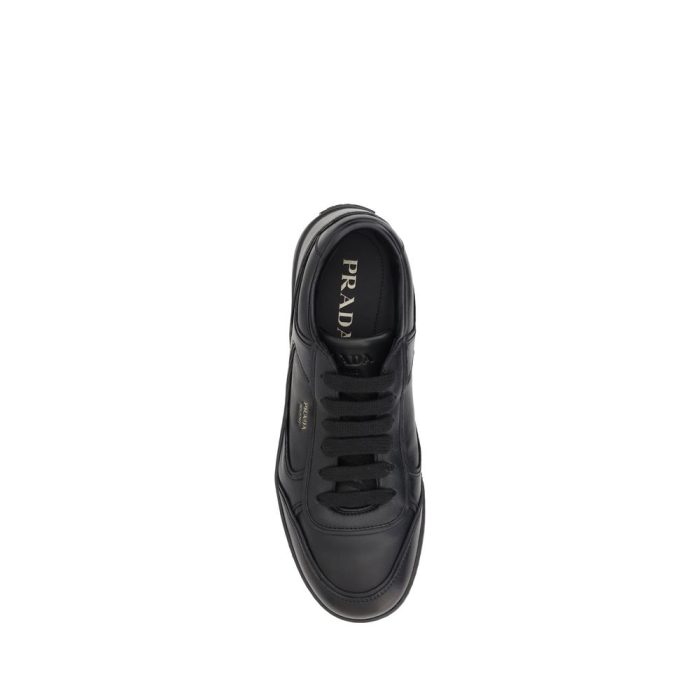 Prada Leather Sneakers - Image 4
