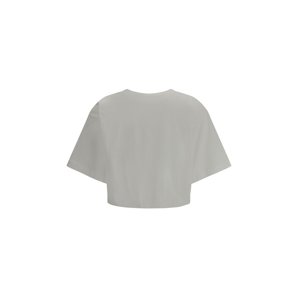 PINKO White Cotton T-Shirt - Image 2