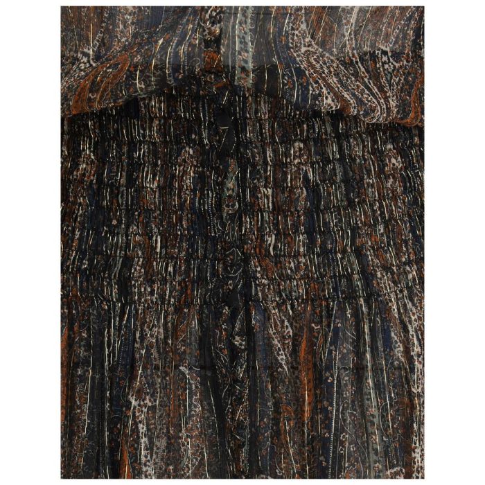 Saint Laurent Long lavallière Dress - Image 3