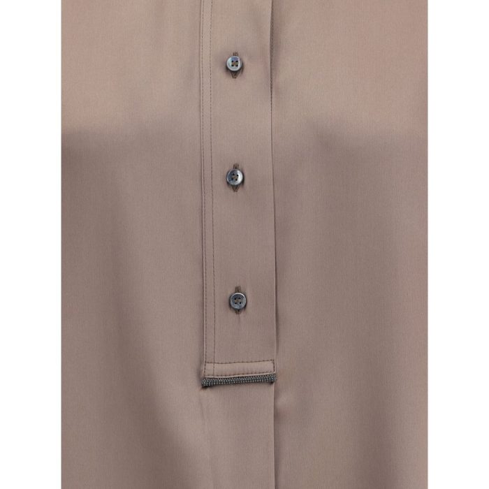 Brunello Cucinelli Silk Shirt - Image 3